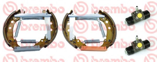 BREMBO K 85 010 Тормозные колодоки для VOLKSWAGEN CADDY I (Фольксваген Cаддъ и) BREMBO K 85 010 Тормозные колодоки для VOLKSWAGEN CADDY I (Фольксваген Cаддъ и)