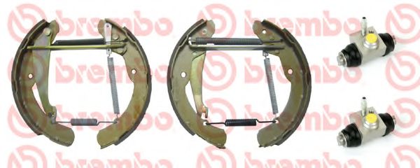 BREMBO K 85 046 Тормозные колодоки для VOLKSWAGEN CADDY III (Фольксваген Кадди 3) BREMBO K 85 046 Тормозные колодоки для VOLKSWAGEN CADDY III (Фольксваген Кадди 3)