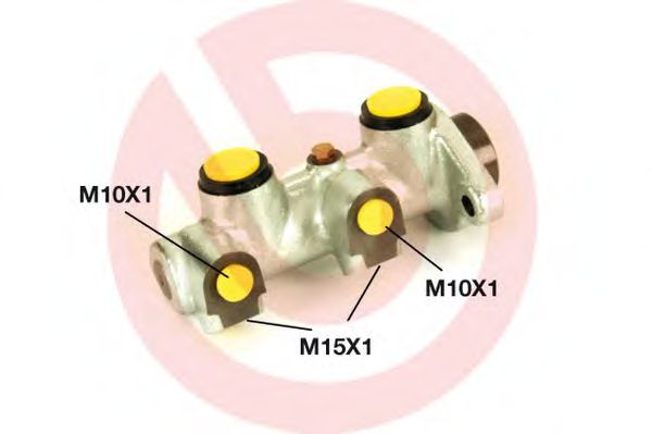BREMBO M 15 007 Главный тормозной цилиндр для DAEWOO LANOS (Дэу Ланос) BREMBO M 15 007 Главный тормозной цилиндр для DAEWOO LANOS (Дэу Ланос)