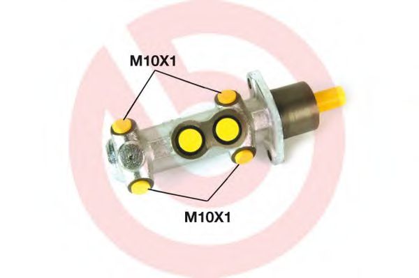 BREMBO M 23 004 Главный тормозной цилиндр для FIAT MAREA (Фиат Мареа) BREMBO M 23 004 Главный тормозной цилиндр для FIAT MAREA (Фиат Мареа)