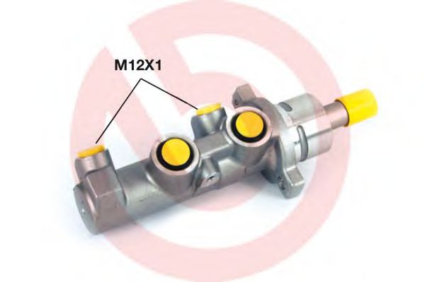 BREMBO M 23 045 Главный тормозной цилиндр для LANCIA MUSA (Лансиа/лянча Муса) BREMBO M 23 045 Главный тормозной цилиндр для LANCIA MUSA (Лансиа/лянча Муса)