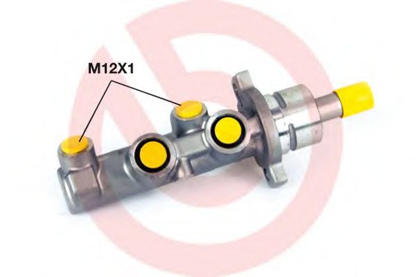 BREMBO M 23 046 Главный тормозной цилиндр для FIAT STILO (Фиат Стило) BREMBO M 23 046 Главный тормозной цилиндр для FIAT STILO (Фиат Стило)