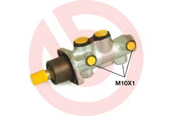 BREMBO M 23 076 Главный тормозной цилиндр для FIAT DUNA (Фиат Дуна) BREMBO M 23 076 Главный тормозной цилиндр для FIAT DUNA (Фиат Дуна)