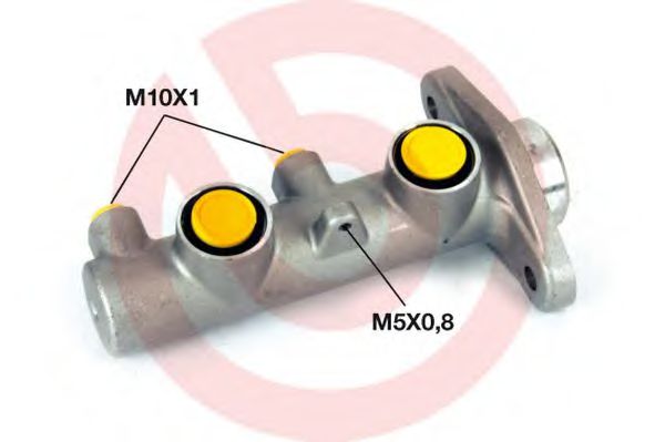 BREMBO M 28 020 Главный тормозной цилиндр для HONDA ACCORD VI (Хонда Аккорд 6) BREMBO M 28 020 Главный тормозной цилиндр для HONDA ACCORD VI (Хонда Аккорд 6)