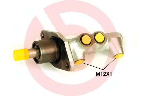 BREMBO M 28 024 Главный тормозной цилиндр для HONDA (Хонда) BREMBO M 28 024 Главный тормозной цилиндр для HONDA (Хонда)