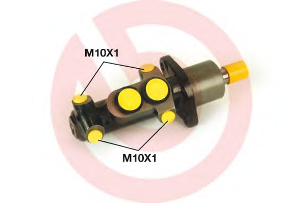 BREMBO M 61 013 Главный тормозной цилиндр для CITROËN AX (CитроËн Аx) BREMBO M 61 013 Главный тормозной цилиндр для CITROËN AX (CитроËн Аx)