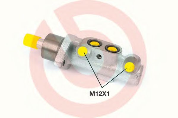 BREMBO M 61 056 Главный тормозной цилиндр для PEUGEOT 406 (Пежо 406) BREMBO M 61 056 Главный тормозной цилиндр для PEUGEOT 406 (Пежо 406)