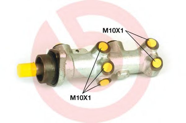 BREMBO M 61 114 Главный тормозной цилиндр для CITROëN (Cитроëн) BREMBO M 61 114 Главный тормозной цилиндр для CITROëN (Cитроëн)