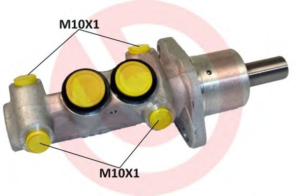 BREMBO M 68 001 Главный тормозной цилиндр для VOLKSWAGEN CADDY I (Фольксваген Cаддъ и) BREMBO M 68 001 Главный тормозной цилиндр для VOLKSWAGEN CADDY I (Фольксваген Cаддъ и)