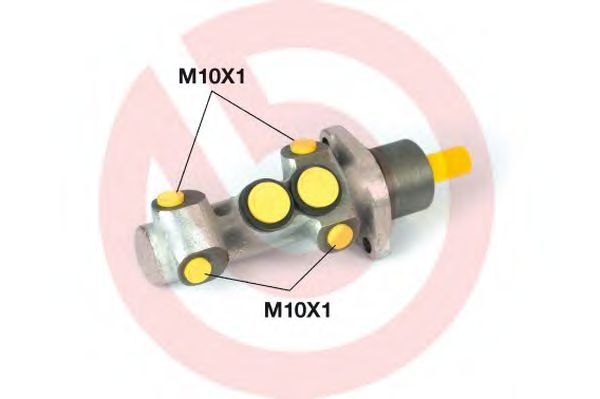 BREMBO M 68 018 Главный тормозной цилиндр для RENAULT SAFRANE (Рено Сафранэ) BREMBO M 68 018 Главный тормозной цилиндр для RENAULT SAFRANE (Рено Сафранэ)