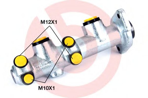 BREMBO M 68 032 Главный тормозной цилиндр для RENAULT (Рено) BREMBO M 68 032 Главный тормозной цилиндр для RENAULT (Рено)