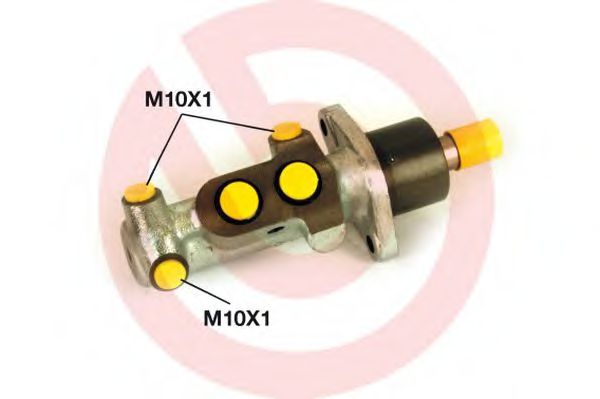 BREMBO M 83 014 Главный тормозной цилиндр для TOYOTA VITZ (Тойота/тоета Vитз) BREMBO M 83 014 Главный тормозной цилиндр для TOYOTA VITZ (Тойота/тоета Vитз)