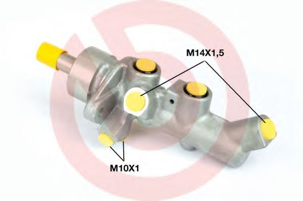 BREMBO M 83 017 Главный тормозной цилиндр для TOYOTA (Тойота/тоета) BREMBO M 83 017 Главный тормозной цилиндр для TOYOTA (Тойота/тоета)