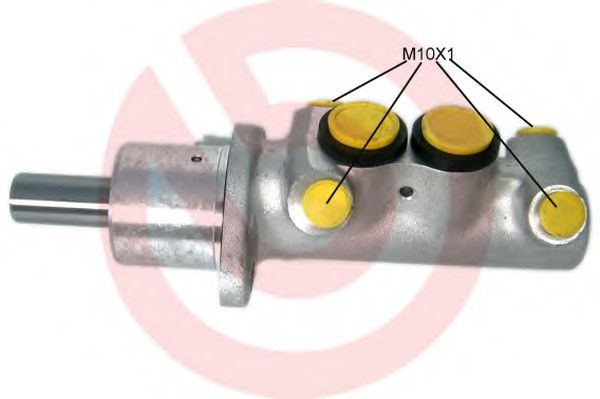 BREMBO M 85 034 Главный тормозной цилиндр для VOLKSWAGEN POLO (Фольксваген Поло) BREMBO M 85 034 Главный тормозной цилиндр для VOLKSWAGEN POLO (Фольксваген Поло)