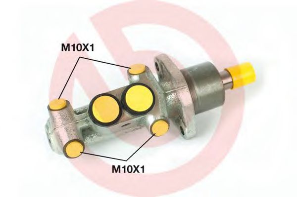 BREMBO M 85 046 Главный тормозной цилиндр для VOLKSWAGEN T4 MULTIVAN (Фольксваген Т4 мултиvан) BREMBO M 85 046 Главный тормозной цилиндр для VOLKSWAGEN T4 MULTIVAN (Фольксваген Т4 мултиvан)
