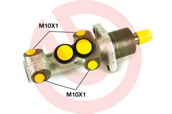 BREMBO M 85 052 Главный тормозной цилиндр для VOLKSWAGEN PASSAT (Фольксваген Пассат) BREMBO M 85 052 Главный тормозной цилиндр для VOLKSWAGEN PASSAT (Фольксваген Пассат)