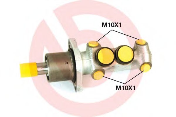 BREMBO M 85 060 Главный тормозной цилиндр для VOLKSWAGEN POLO (Фольксваген Поло) BREMBO M 85 060 Главный тормозной цилиндр для VOLKSWAGEN POLO (Фольксваген Поло)