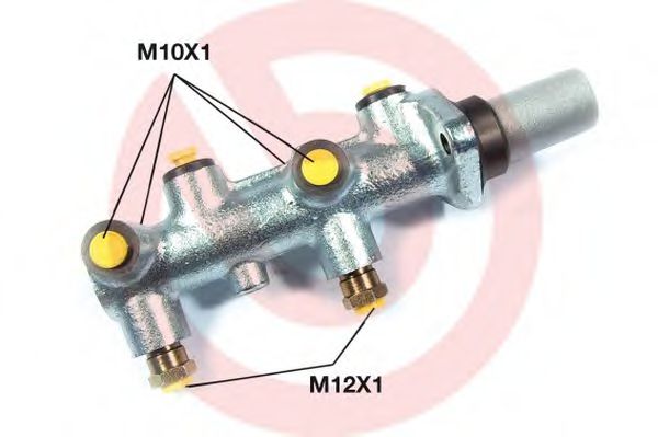 BREMBO M 85 074 Главный тормозной цилиндр для VOLKSWAGEN DASHER (Фольксваген Дашэр) BREMBO M 85 074 Главный тормозной цилиндр для VOLKSWAGEN DASHER (Фольксваген Дашэр)
