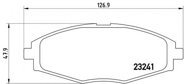 BREMBO P 15 006 Тормозные колодки для DAEWOO MATIZ (Дэу Матиз) BREMBO P 15 006 Тормозные колодки для DAEWOO MATIZ (Дэу Матиз)