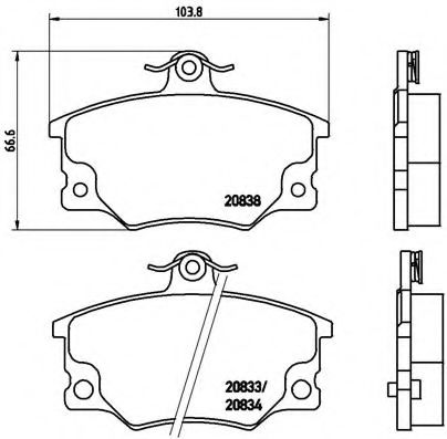 BREMBO P 23 017 Тормозные колодки для FIAT TEMPRA (Фиат Тэмпра) BREMBO P 23 017 Тормозные колодки для FIAT TEMPRA (Фиат Тэмпра)