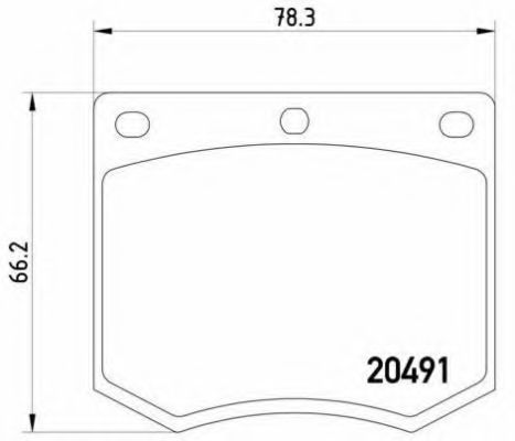 BREMBO P 24 002 Тормозные колодки для FORD GRANADA (Форд Гранада) BREMBO P 24 002 Тормозные колодки для FORD GRANADA (Форд Гранада)