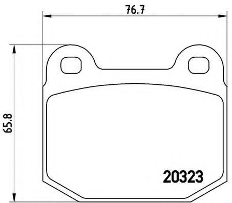 BREMBO P 59 004 Тормозные колодки для OPEL ASCONA B (Опель Асcона б) BREMBO P 59 004 Тормозные колодки для OPEL ASCONA B (Опель Асcона б)
