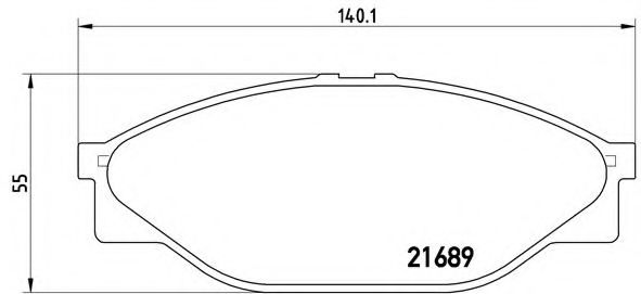 BREMBO P 83 023 Тормозные колодки для GREAT WALL SING (Грейтвол Синг) BREMBO P 83 023 Тормозные колодки для GREAT WALL SING (Грейтвол Синг)