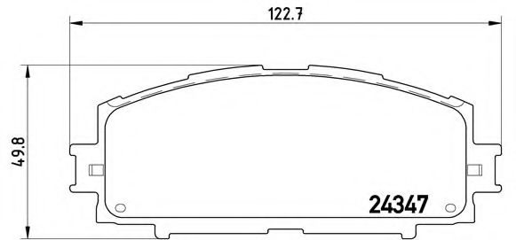 BREMBO P 83 086 Тормозные колодки для DAIHATSU CHARADE (Дайхатсу Чарадэ) BREMBO P 83 086 Тормозные колодки для DAIHATSU CHARADE (Дайхатсу Чарадэ)