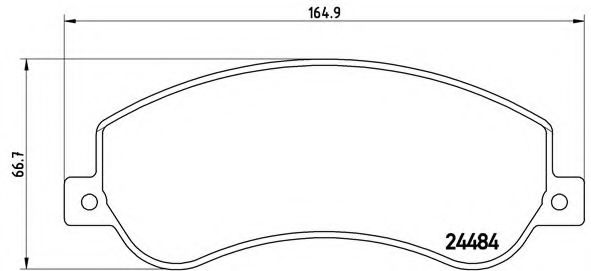 BREMBO P 85 115 Тормозные колодки для VOLKSWAGEN AMAROK (Фольксваген Амарок) BREMBO P 85 115 Тормозные колодки для VOLKSWAGEN AMAROK (Фольксваген Амарок)