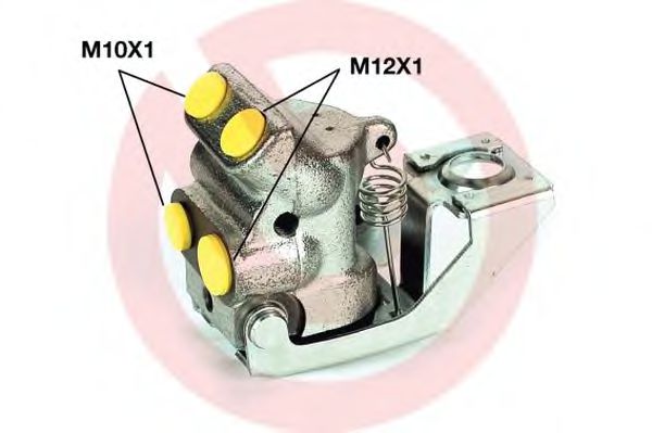 BREMBO R 61 003 Регулятор тормозных сил для FIAT ULYSSE (Фиат Улисс) BREMBO R 61 003 Регулятор тормозных сил для FIAT ULYSSE (Фиат Улисс)