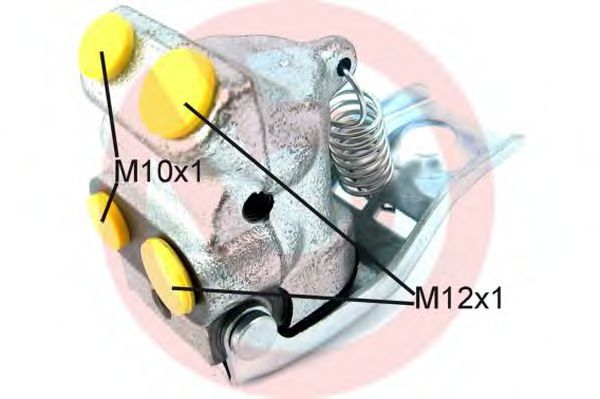 BREMBO R 68 015 Регулятор тормозных сил для RENAULT 19 (Рено 19) BREMBO R 68 015 Регулятор тормозных сил для RENAULT 19 (Рено 19)
