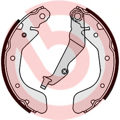 BREMBO S 10 514 Тормозные колодоки для DAEWOO KALOS (Дэу Калос)