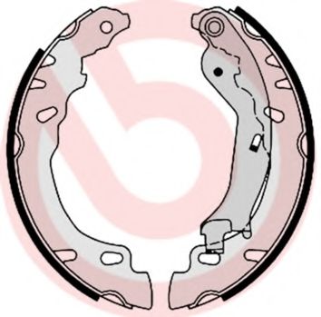BREMBO S 23 529 Тормозные колодоки для FIAT 500 C (Фиат 500 c) BREMBO S 23 529 Тормозные колодоки для FIAT 500 C (Фиат 500 c)