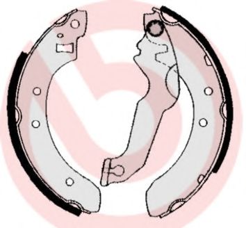 BREMBO S 24 507 Тормозные колодоки для FORD ORION II (Форд Орион 2) BREMBO S 24 507 Тормозные колодоки для FORD ORION II (Форд Орион 2)