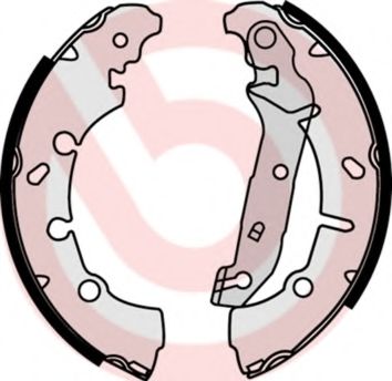 BREMBO S 24 532 Тормозные колодоки для FORD FUSION (Форд Фьюжн) BREMBO S 24 532 Тормозные колодоки для FORD FUSION (Форд Фьюжн)