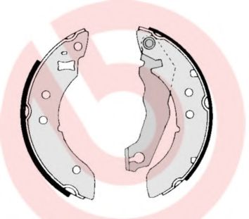 BREMBO S 24 536 Тормозные колодоки для FORD ORION II (Форд Орион 2) BREMBO S 24 536 Тормозные колодоки для FORD ORION II (Форд Орион 2)