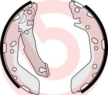 BREMBO S 30 517 Тормозные колодоки для HYUNDAI VERNA II (Хендай Vэрна 2) BREMBO S 30 517 Тормозные колодоки для HYUNDAI VERNA II (Хендай Vэрна 2)