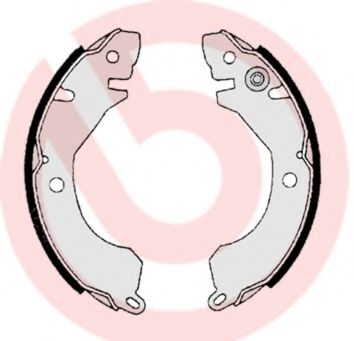 BREMBO S 54 505 Тормозные колодоки для MITSUBISHI COLT II (Митсубиши/митсубиси Cолт 2) BREMBO S 54 505 Тормозные колодоки для MITSUBISHI COLT II (Митсубиши/митсубиси Cолт 2)