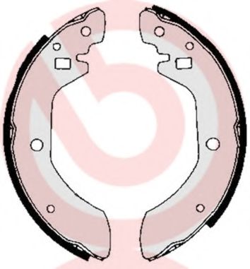 BREMBO S 56 501 Тормозные колодоки для NISSAN (Ниссан) BREMBO S 56 501 Тормозные колодоки для NISSAN (Ниссан)