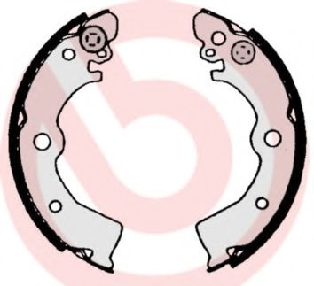 BREMBO S 56 506 Тормозные колодоки для NISSAN 100 NX (Ниссан 100 нx) BREMBO S 56 506 Тормозные колодоки для NISSAN 100 NX (Ниссан 100 нx)