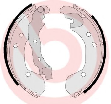 BREMBO S 56 510 Тормозные колодоки для NISSAN NOTE (Ниссан Нотэ) BREMBO S 56 510 Тормозные колодоки для NISSAN NOTE (Ниссан Нотэ)