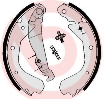 BREMBO S 59 509 Тормозные колодоки для OPEL (Опель) BREMBO S 59 509 Тормозные колодоки для OPEL (Опель)