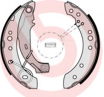 BREMBO S 61 526 Тормозные колодоки для CITROËN C2 (CитроËн C2) BREMBO S 61 526 Тормозные колодоки для CITROËN C2 (CитроËн C2)