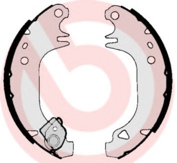 BREMBO S 61 536 Тормозные колодоки для PEUGEOT 205 I (Пежо 205 и) BREMBO S 61 536 Тормозные колодоки для PEUGEOT 205 I (Пежо 205 и)