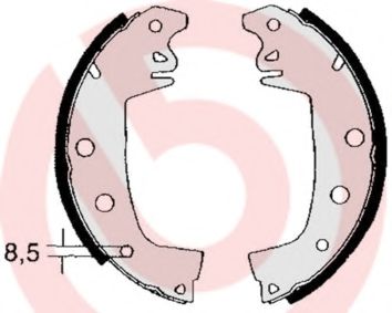 BREMBO S 68 503 Тормозные колодоки для RENAULT LE CAR (Рено Лэ cар) BREMBO S 68 503 Тормозные колодоки для RENAULT LE CAR (Рено Лэ cар)