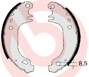 BREMBO S 68 517 Тормозные колодоки для RENAULT ENCORE (Рено Энcорэ) BREMBO S 68 517 Тормозные колодоки для RENAULT ENCORE (Рено Энcорэ)