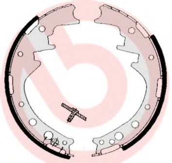 BREMBO S 83 521 Тормозные колодоки для TOYOTA HIACE II (Тойота/тоета Хиаcэ 2) BREMBO S 83 521 Тормозные колодоки для TOYOTA HIACE II (Тойота/тоета Хиаcэ 2)