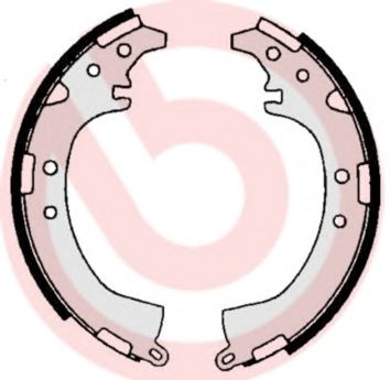 BREMBO S 83 528 Тормозные колодоки для TOYOTA SCEPTER (Тойота/тоета Сcэптэр)