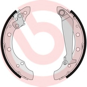BREMBO S 85 511 Тормозные колодоки для VOLKSWAGEN VENTO (Фольксваген Венто) BREMBO S 85 511 Тормозные колодоки для VOLKSWAGEN VENTO (Фольксваген Венто)