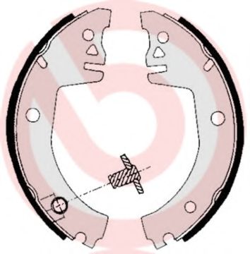 BREMBO S 85 512 Тормозные колодоки для SKODA (Шкода) BREMBO S 85 512 Тормозные колодоки для SKODA (Шкода)